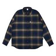 IS DEATHDesign - FLANNEL - BLOOM GREEN Kemeja Flannel Lelaki Flannel Shirt Man
