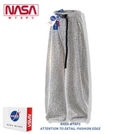 กางเกงลำลองชาย NASA WTAPS Starry Sky Pattern ทรงหลวม ทรงตรง ทรงหลวม ฤดูใบไม้ผลิและฤดูใบไม้ร่วง 2025 