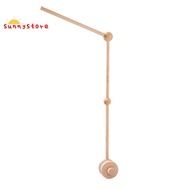 Crib Mobile ARM Rotating Wooden Mobile Arm for Crib Baby Mobile Hanger Nursery Mobile Stand for Crib