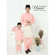 baju melayu warna peach