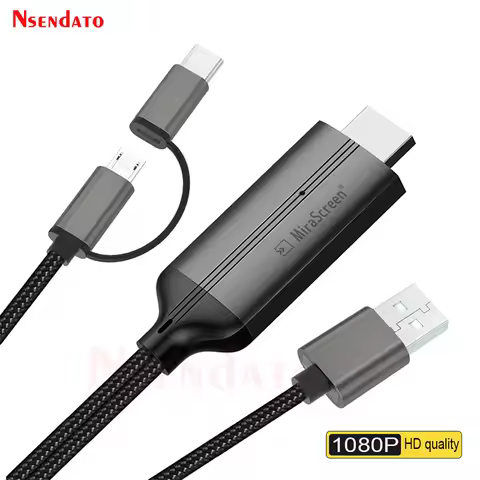 Mirascreen LD36 Wired HD Micro USB Type C HD TV Stick For andriod Smartphone Sharing Mirroring scree