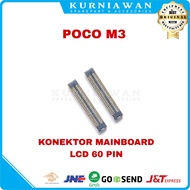 Poco M3 Lcd Connector 60-Pin Xiaomi Socket Connector Socket