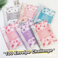 1 Day Saving Money Challenge Loose-leaf Couple Saving Money Saving Cash Envelope Built-