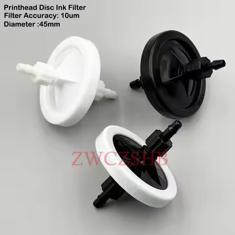 10PCS UV Solvent Printer Disc Ink Filter 10Um 45mm Filter For Epson DX5 DX7 XP600 TX800 I3200 4720 5