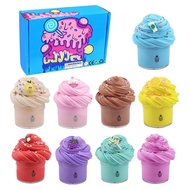 Butter Clay Butter Clay For Kids Clay Scented 9PCS Soft Non-sticky Bubble Clay Stress Relief Toys Bo