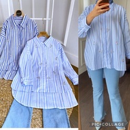 Blouse stripe 70350, 71056
