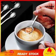 [Rich] Mini Spoon 9cm Tiny Measuring Scoop for Coffee Spices Food Grade Stainless Steel Spoons for P