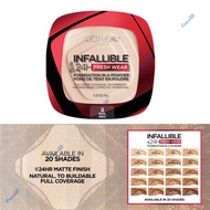 Loreal INFALLIBLE Up to 24H Fresh Wear Foundation in a Powder 9G