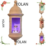 YOLANDAGOODS Wall Coqui Lamp, Adjustable Colors Puerto Rican Garita Coqui Frog Puerto Rico Lamps, Gi