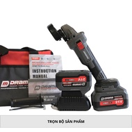 Máy Mài DRAMA D5100 FLEX Pin 15 Cell Tính năng Chống Sốc Vỡ Đá Chống Khởi Động Lại Động Cơ Chổi Than