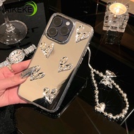 3D Pearl Bow For OPPO Reno 14F 14 13F 13 Pro 12 12F 11 11F 10 9 8 7 SE Pro Plus 8Z 7Z 8T 6Z 5Z 5F 5K