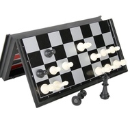 Magnetic Chess Board Set Foldable Tournament Roll Portable Chess Board Set For Kids