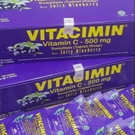 Vitacimin Blueberry Anggur isi 20tablet atau 10strip no box