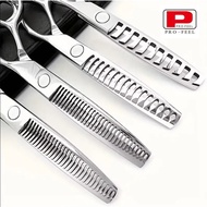 6" Professional barber Scissors Hair Thinning Shears Cutting Teeth Shears Japanese Stainless Steel