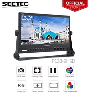 SEETEC P133-9HSD 13.3 Inch Camera Monitor Pro Broadcast 4K Ultra HD 1920x1080 Field Video LCD IPS Sc