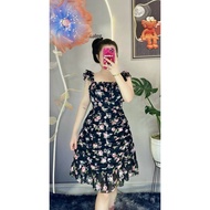Dress kembang VIVIAN fit to 90kg
