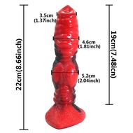 YOCY Sex Products Color Silicone Simulation Penis Dildo Animal Wolf Dog Cock Female Erotic Masturbat