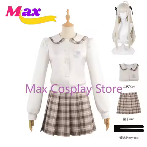 Max Cos Sora Kasugano Yosuga no Sora Cosplay Anime Halloween Sailor Costume Uniforms Suit Customize