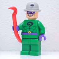 [Instock] Lego Minifigure DC The Riddler Gray Hat (6857)