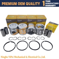 New 4 Sets STD Piston Kit 108MM with ring 04501353 04295313 04501346 for Volvo D5D D5E Engine