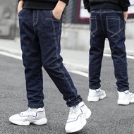 IENENS Kids Baby Children Denim Clothing Long Pants Boys Slim Jeans Young Boy Casual Clothes Trouser