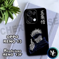 CC7 Flexible rubber softcase/ for OPPO RENO 13 AND OPPO RENO 13F ANIME GOJO Motif/case OPPO RENO 13 