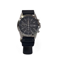 SEIKO mens watches quartz wrist watch analogues rubber BLK 7T92-0DW0 Direct from Japan Secondhand
