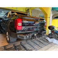 Nissan Navara D40 Np300 Pro4x Force TK Rear Bull Bar Bumper