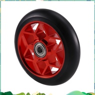 Stunt Scooter Replacement 110mm Aluminum Wheel Hub with Bearings for Kick Scooter Accessories Red