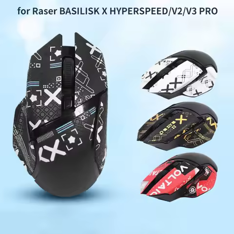 High Performance Anti Slip Mouse Sticker For Razer Basilisk V3 PRO Sweat Absorbing, Ideal For E Spor