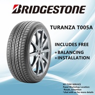 BRIDGESTONE TURANZA T005A/B T005 17 18 19 TAYAR TYRE TIRE (FREE INSTALLATION / DELIVERY)