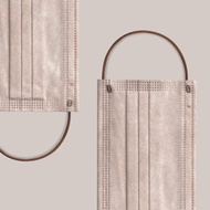 LEVEL 3 成人醫用口罩– 焙茶 (50片)