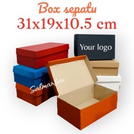 Shoe BOX/SHOES BOX/SHOES CARDBOARD/SHOES BOX SIZE 31x19x10.5 cm/SHOES INNER BOX/POLOS SHOE BOX/ADULT