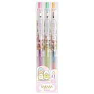 現貨‼️日本直送🇯🇵 San-x 3月新品 角落生物 Zebra SARASA CLIP 0.5mm 啫喱筆 ( 1 set 3 支 )