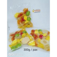 30 pack setiap pack  300g .Promosi jualan terus dari kilang.Pelbagai Jeruk buah-buahan keluaran muti