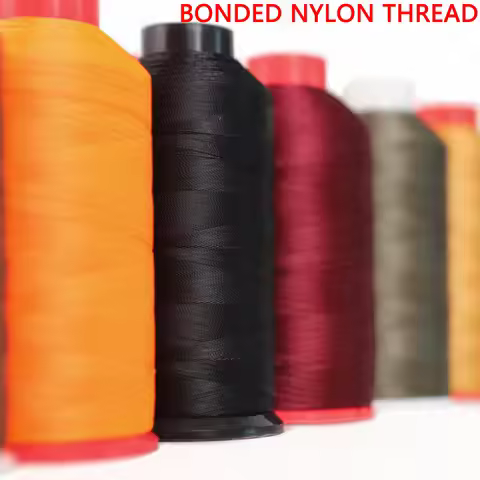 210D/3 Heavy Duty Bonded Nylon 66 1500 Yard/roll Size 69 Heavy Duty Upholstery Thread for Leather an