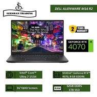 DELL ALIENWARE M16 R2 (ULTRA 7/32GB 8x2/1TB/NVIDIA RTX4070-8GB/16"QHD+240Hz G-Sync/W11H) 2Years warr