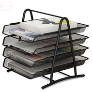 4-tier Paper Rack/4-Tier DOCUMENT Rack/4-Tier Metal TRAY Rack/4-Layer DOCUMENT TRAY