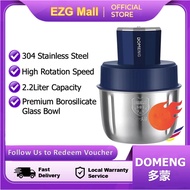 DOMENG Food Chopper Mixer Food Processor Meat Grinder Pengisar Serbaguna Spice Grinder Food Grinder