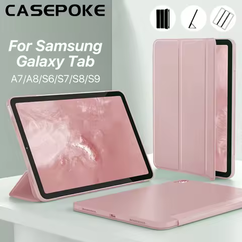 For Samsung Galaxy Tablet Tab S9 Plus 12.4in Case Accessories For Samsung Galaxy Tab S9 S8 S7 S6 A7 