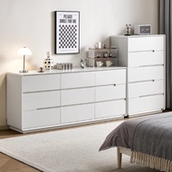 E·1 Storage Cabinet Modern Simple Chest Of Drawers Bedroom Bed End Storage Cabinet 2025 New Storage 
