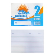 (KD) School Supplies High Sun Writing Pad Paper Grade 1 Grade 2 Grade 3 1/2 quiz pad