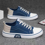 Men's Fashion Skate Shoes 2026 New Spring Korean Style Casual Sneakers - Breathable Canvas Low Top S