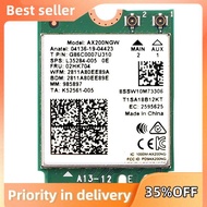 AX200 AX200NGW Network Card M.2 NGFF 2.4Ghz/5G WI-FI 6 2974Mbps WiFi Card 802.11Ax Bluetooth 5.2 WiF