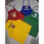 APRON WITH PRINT (LOGOS,PICTURE&NAMES)