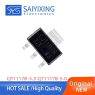 20PCS Original CJT1117B-3.3 CJT1117B-5.0 SOT-233 1A Low Power Linear Voltage Regulator Chip Wide Vol