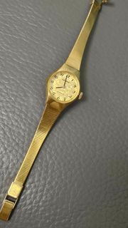 日本Orient 東方錶鍍金中古女士手錶