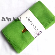 Jilbab/Hijab Segi Empat Deenay Polos LasetCut 100% Realpict