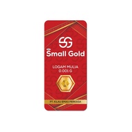 @diskon- emas 0.001 gram small gold pvc mini logam mulia baby gold, mini gold, mini gram, fine gold,