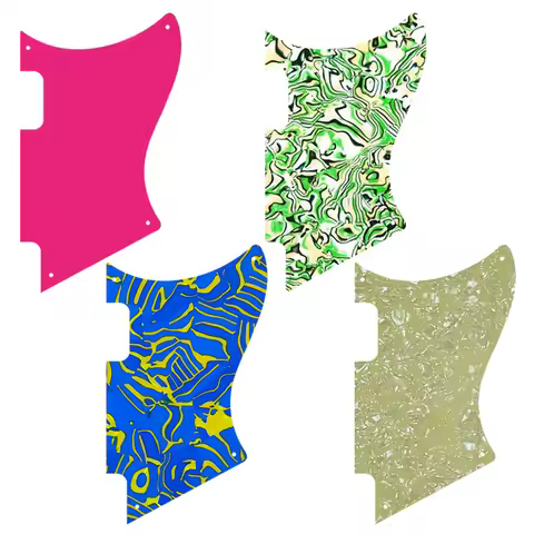 Pleroo Custom Parts - For MIJ YAMAHA REVSTAR RSS02T 6 Strings Guitar PickGuard Scratch Plate